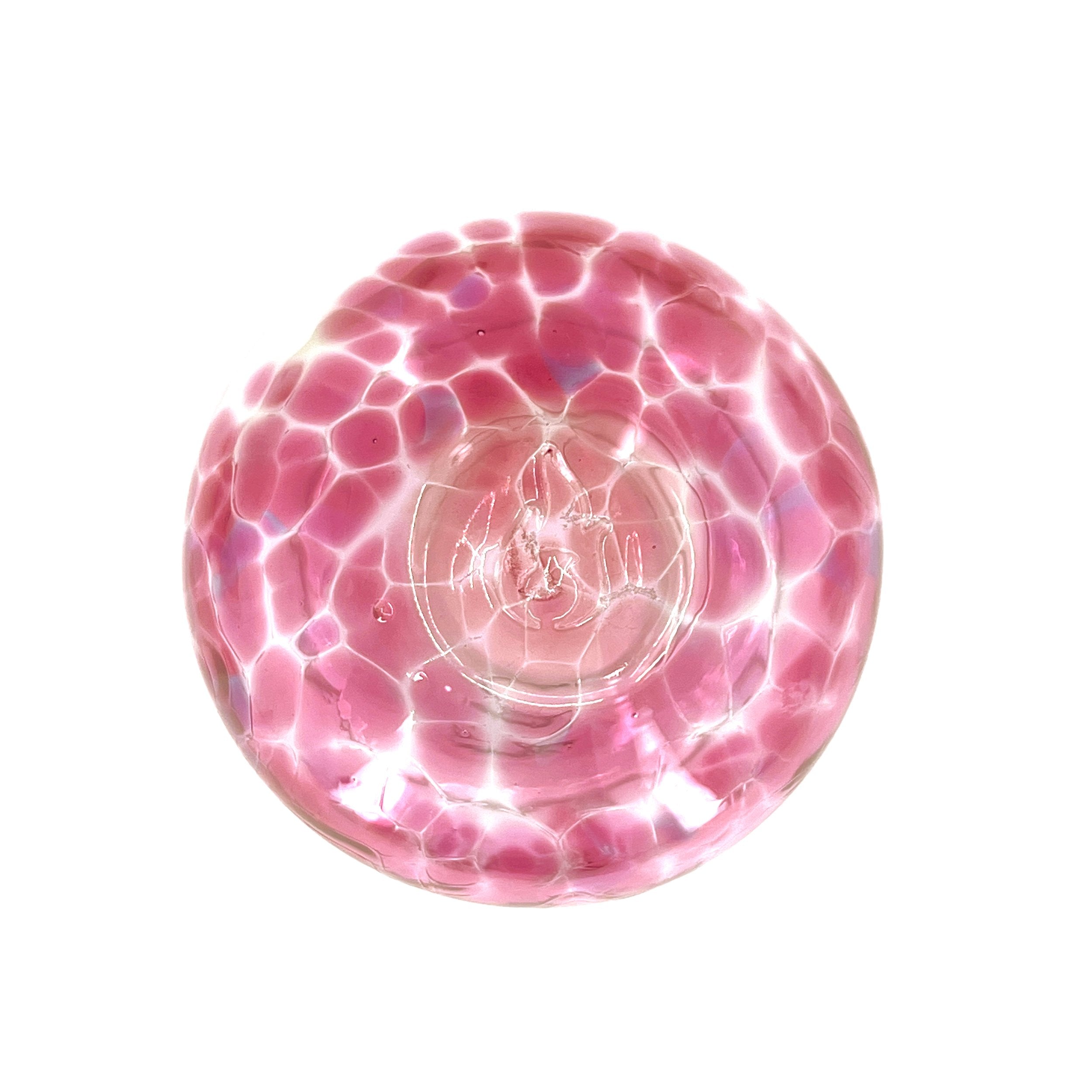 Clear X Fuchsia Frit