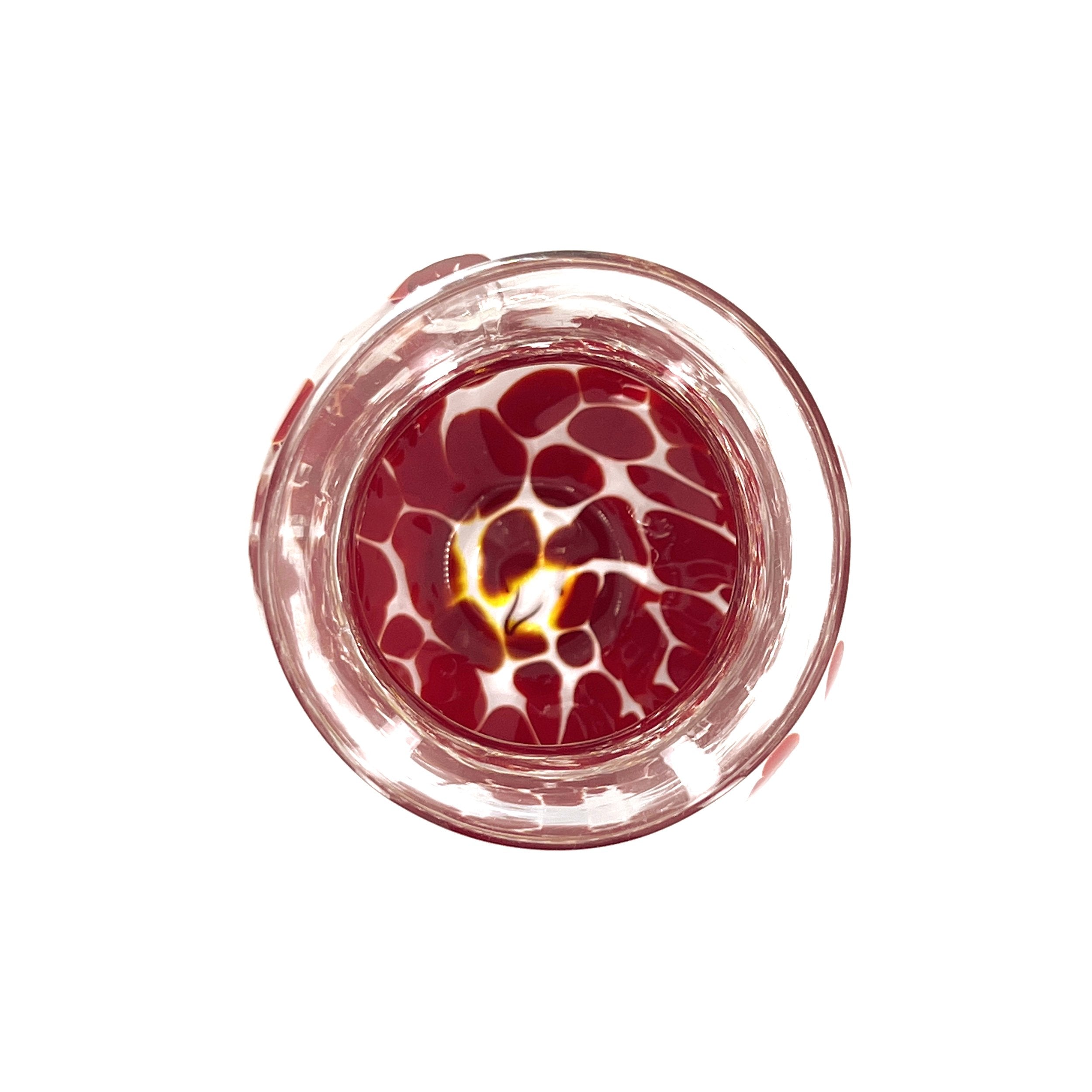Clear X Red Frit